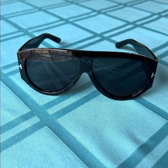 Aviator Pilot Black Sunglasses Unisex Large Oversized Bronson Unbranded